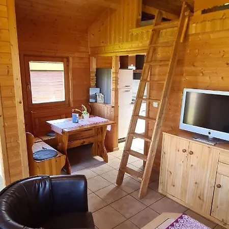 Tatil Evi Mobilheim Und Blockhaus Mit Seeblick